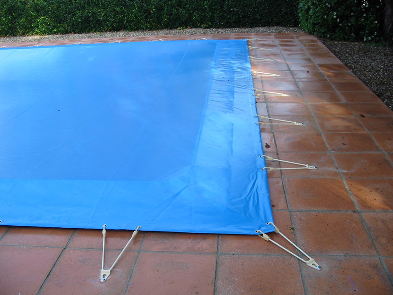 Finlandrhett - PVC - Bâche de bassin - 2x2,85m - Résistant aux UV et aux  intempéries